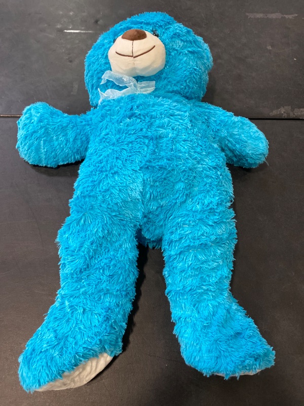 Photo 2 of HollyHOME Teddy Bear Plush Giant Teddy Bears Stuffed Animals Teddy Bear Love 36 inch Lake Blue
