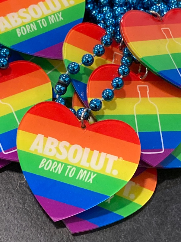 Photo 1 of ABSOLUT Pride Necklaces 25 Count