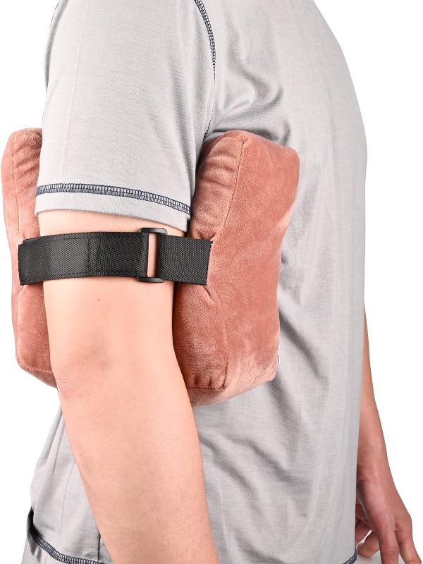 Photo 1 of Shoulder Surgery Pillow for Shoulder Support - Rotator Cuff Brace Pillow for Sleeping, Comfortable Shoulder Pillow for Shoulder Pain Relief Side Sleepers, Arm Support Pillow After Surgery