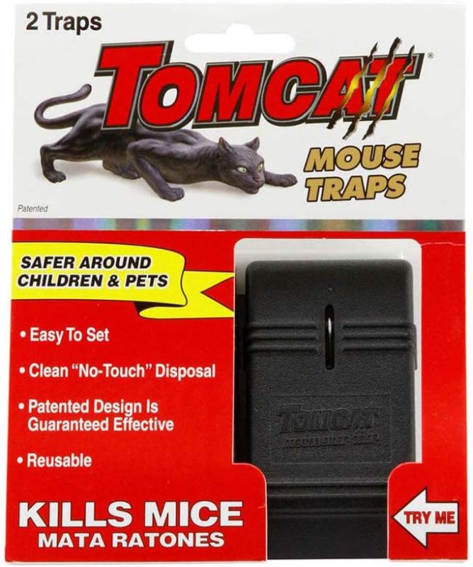 Photo 1 of 2X Tomcat Snap Traps, 2-Pack (Mouse Trap) (Not Sold in AK)