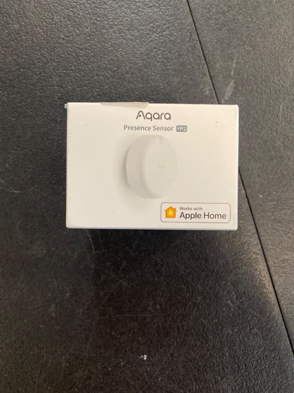 Photo 2 of Aqara Presence Sensor FP2, 2.4 GHz Wi-Fi Required, mmWave Radar Wired Motion Sensor, Zone Positioning, Multi-Person & Fall Detection, Supports HomeKit, Alexa, Google Home and Home Assistant
