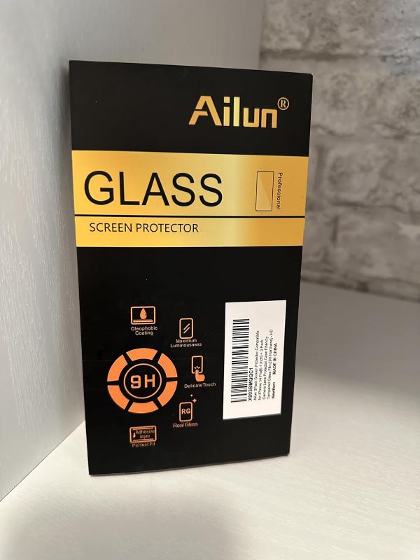 Photo 1 of Tempered Glass YUANSHENG Case Friendly Tempered Glass Screen Protector, Full Coverage 0.3mm Thickness with Camera Lens Protector, Anti-Scratch