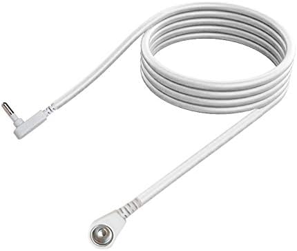 Photo 1 of Grounding Cord, Replacement Grounding Cable Accessories for Grounding Sheets. Fits All Popular Brands White, 15 Feet