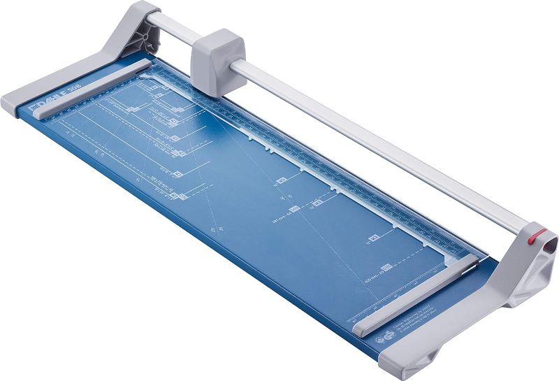 Photo 1 of Dahle 508 Personal Rotary Trimmer, 18" Cut Length, 5 Sheet Capacity, Self-Sharpening, Automatic Clamp, German Engineered Paper Cutter