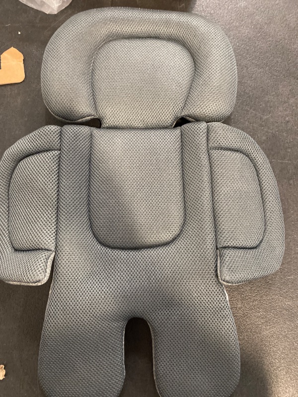 Photo 1 of Innokids Car Seat Head and Body Supports for Infant, 2-in-1 Reversible Baby Car Seat Insert Stroller Soft Cushion Suitable for All The Season (Gray/Black)