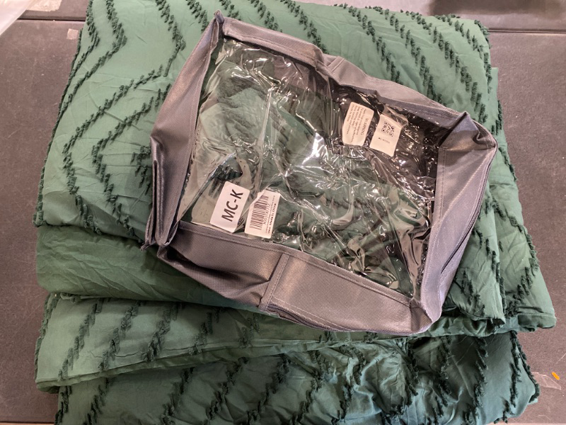 Photo 2 of Anluoer Queen Comforter Set, Sage Green Bed in a Bag 1 Comforter, 2 , 2 Pillowcases, 