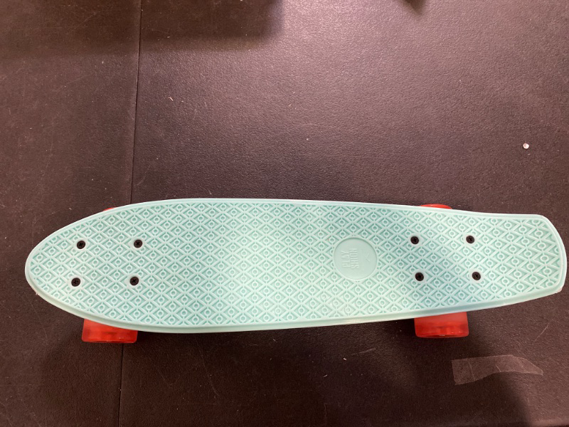 Photo 2 of Mini Cruiser Skateboard for Kids, Beginners, and Adults - Lightweight and Portable 22 Inch Skateoard for Easy Riding - Supports Up to 300 lbs