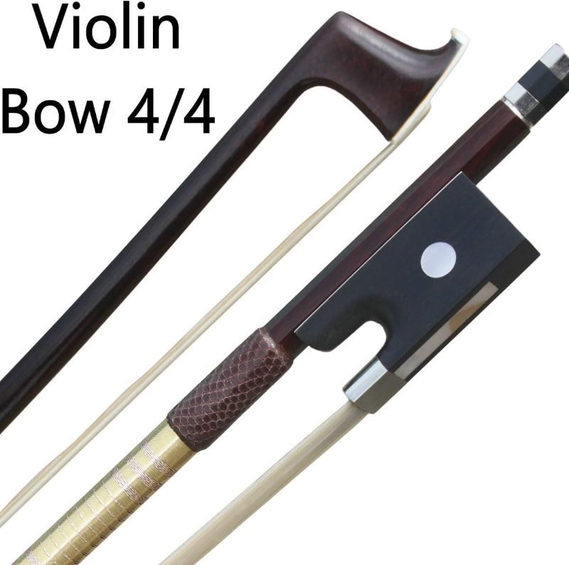 Photo 1 of ARCRAW Pernambuco Wood Violin Bow 4/4 Full Size