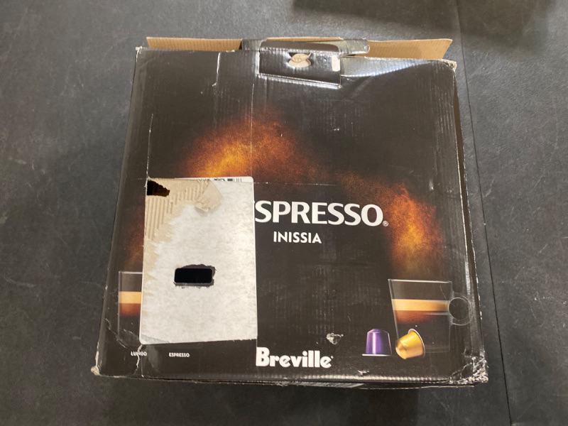 Photo 3 of Nespresso BEC120RED Inissia Espresso Machine by Breville, 24 ounces, Red