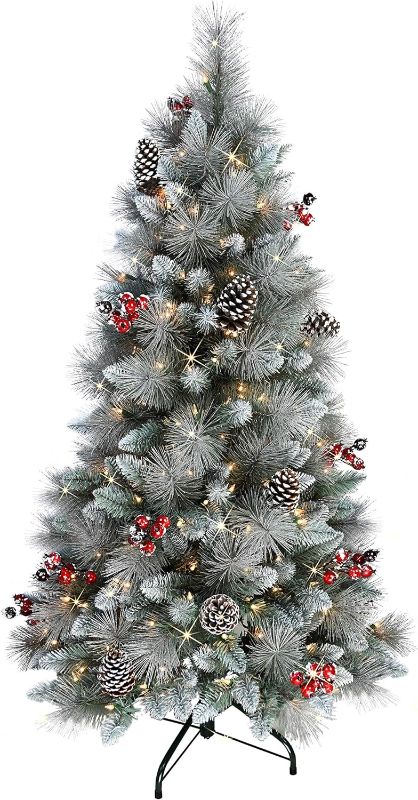 Photo 1 of Puleo International Artificial Tree Christmas Decoration, Green