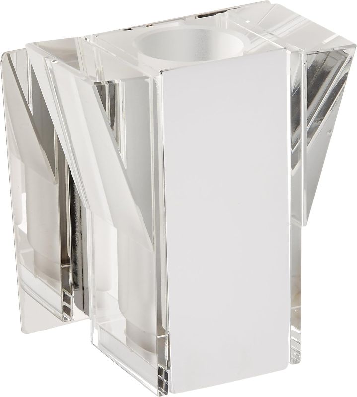 Photo 1 of PLC Lighting 36637 PC 1-Light Wall Sconce Eastman Collection, Polished Chrome Finish and Clear Glass