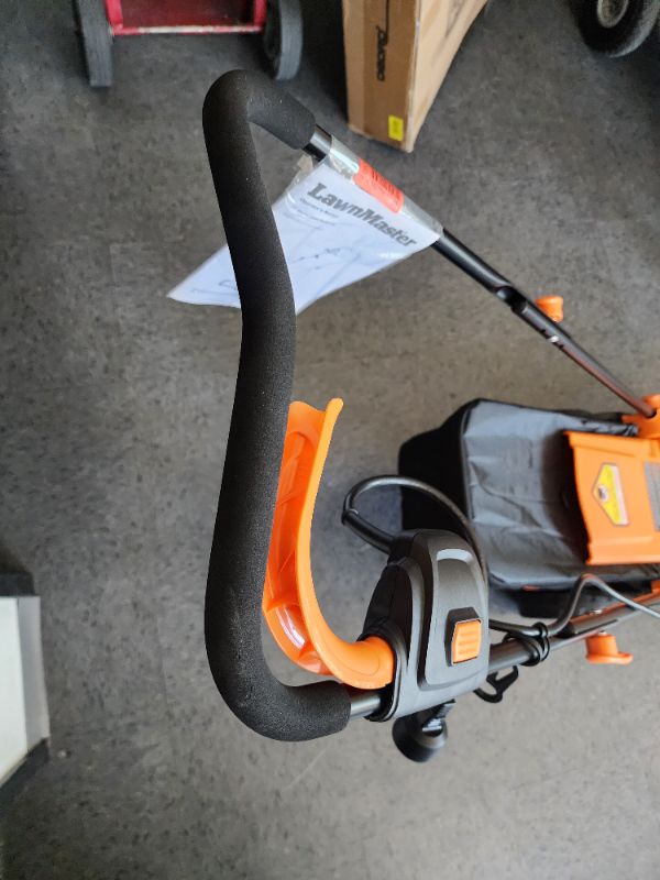 Photo 8 of LawnMaster MEB1114K Electric Corded Lawn Mower 15-Inch **Slightly Dirty from Being Put Together**