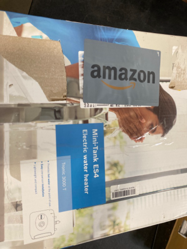 Photo 3 of Bosch Electric Mini-Tank Water Heater Tronic 3000 T 2.5-Gallon (ES2.5) - Eliminate Time for Hot Water - Shelf, Wall or Floor Mounted