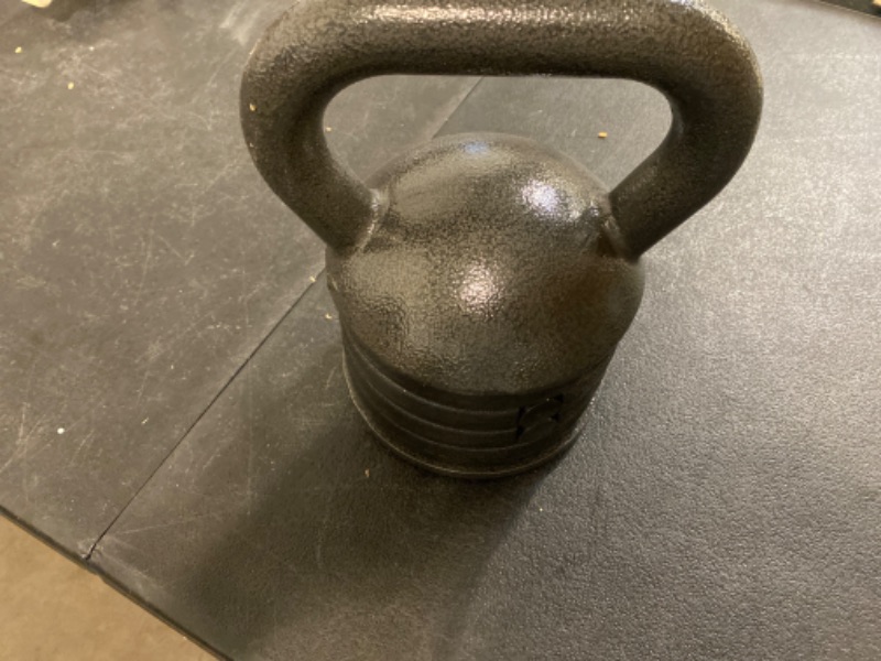 Photo 1 of Apex Adjustable Heavy-Duty Exercise Kettlebell Weight Set Strength Training and Weightlifting Equipment for Home Gyms APKB-5009, Grey