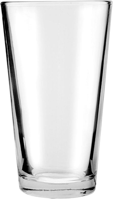 Photo 1 of Anchor Hocking 176FU Anchor Hocking Glass Barware 16 oz. Mixing Glass; 20 count