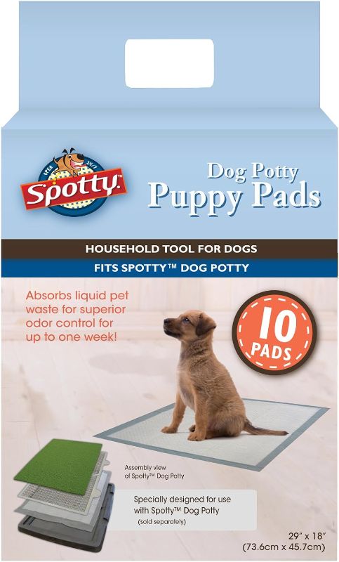 Photo 1 of 
Spotty Super Absorbent Heavy Duty 5 Layer Housebreaking Training Leak Proof Pet Puppy Dog Pee Pads, 20 count