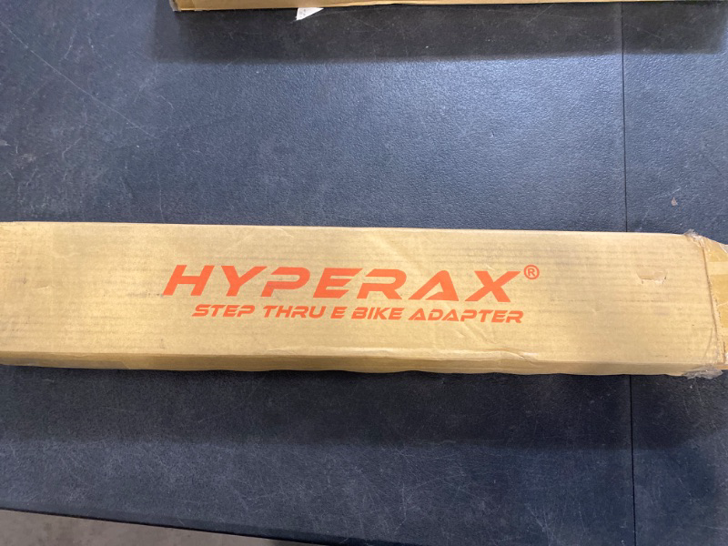 Photo 3 of Hyperax Adapter Fits Up to 70lbs for E Bike Hitch Platform Rack, Perfect for LECTRIC, RAD Power, AVENTON, and Other Step Thru or Folding E Bikes.
