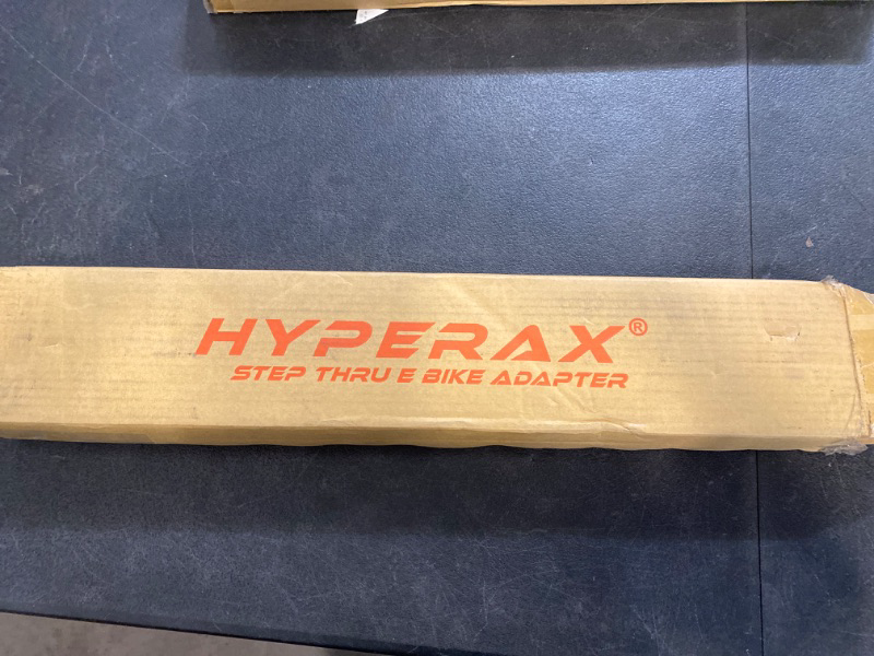 Photo 1 of Hyperax Adapter Fits Up to 70lbs for E Bike Hitch Platform Rack, Perfect for LECTRIC, RAD Power, AVENTON, and Other Step Thru or Folding E Bikes.