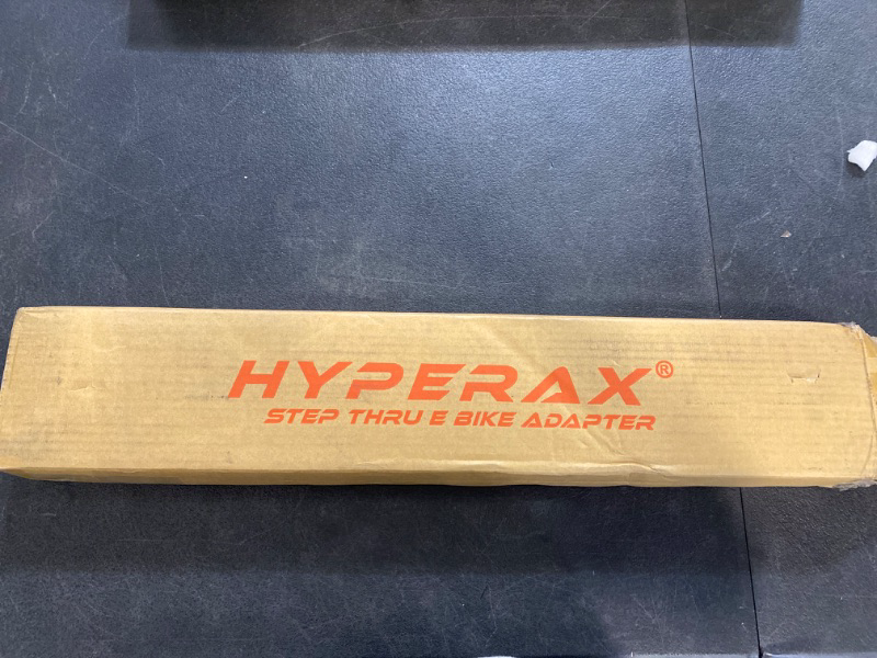 Photo 3 of 
Hyperax Adapter Fits Up to 70lbs for E Bike Hitch Platform Rack, Perfect for LECTRIC, RAD Power, AVENTON, and Other Step Thru or Folding E Bikes.