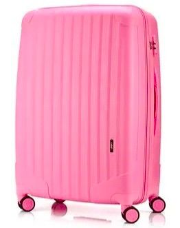 Photo 1 of *TSA lock does not work* LGO Hardside Expandable Carry On Luggage with Spinner Wheels & Built-in TSA Lock, Durable Suitcase Rolling Luggage, Carry-On 20-Inch Rose, Pink 