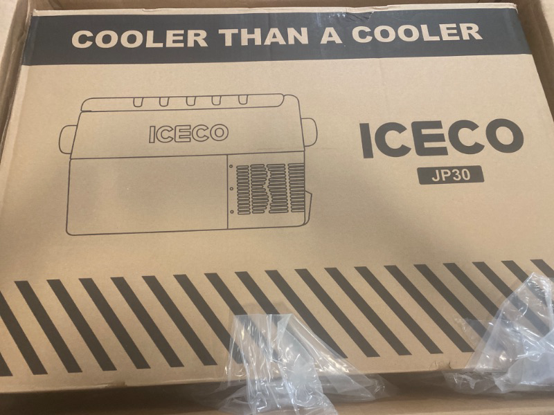 Photo 2 of ICECO JP30 Portable Refrigerator Fridge Freezer, 30 Liters Car Refrigerator WIFI APP Control, 12V Cooler Refrigerator with SECOP Compressor, for Car & Home Use, 0? ~50?,DC 12/24V, AC 110/240V