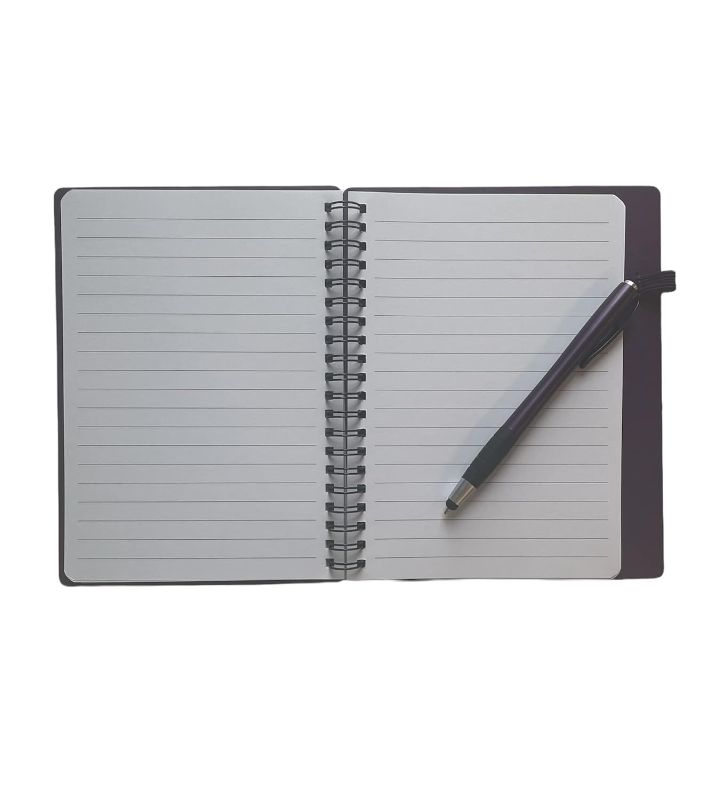 Photo 1 of  surrounds you with inspiring people … so what better way to capture an inspiring comment, quote or note than with a SWE Pocket Notebook Set You’ll have 70 pages and a matching pen to jot down anything from a highly technical equation to a quick game of t