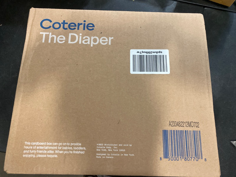 Photo 3 of Coterie Baby Diapers + Wipes Baby Kit, Size 1 (198 Count) Size Newborn (93