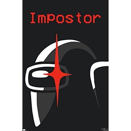 Photo 1 of Trends International Among Us - Impostor Wall Poster 22.375 X 34 Unframed Version & Trends International Among Us-Universe Wall Poster, 22.375" X 34", Unframed Version Bundle 
