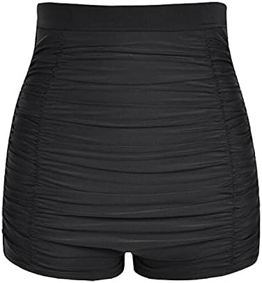 Photo 1 of M Women's Tankini Bikini Bottom High Waist Swim Shorts Briefs Shirred Tankini Bottom Sport Swimwear