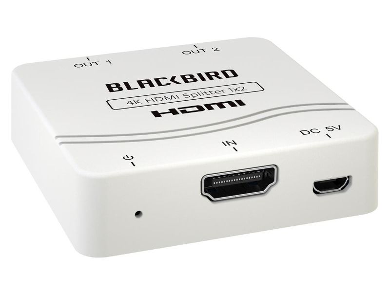 Photo 1 of Monoprice Blackbird 4K 1x2 HDMI Splitter, 4K@30Hz
