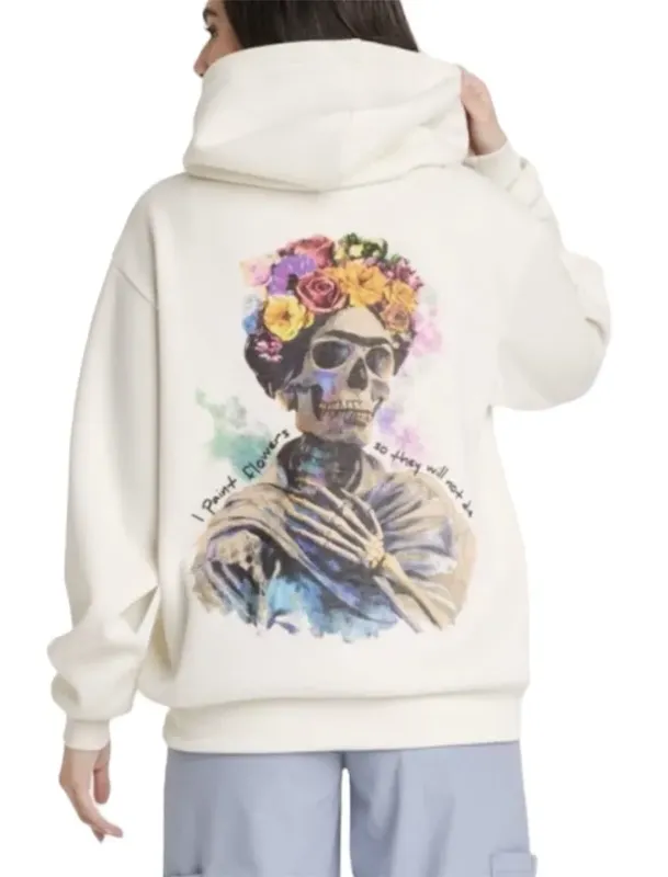 Photo 2 of XS New Target FRIDA KAHLO Artist Cream Hoodie Graphic Print Gift Women’s S Small
