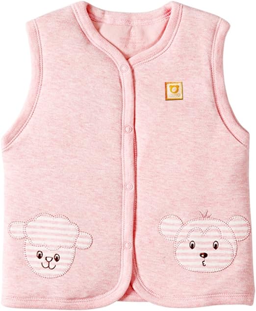 Photo 1 of 3-6 Months XYIYI Baby Warm Jacket Cotton Vest, Unisex Infant Toddler Padded Waistcoat
