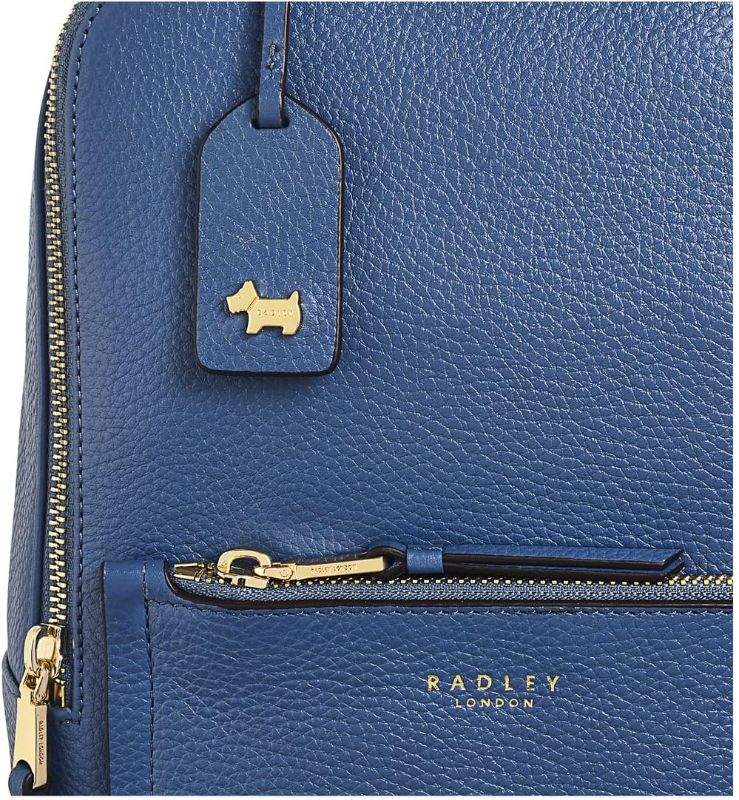 Photo 3 of Vintage Blue RADLEY London - Sunny Dene - Small Zip Around Backpack
