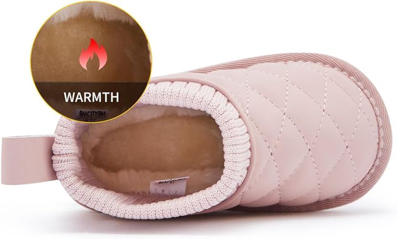 Photo 3 of 12-18 Month PINK  BMCiTYBM Girls Boys Snow Boots Warm Winter Fur Lined Baby Shoes (Infant/Toddler/Little Kid)
