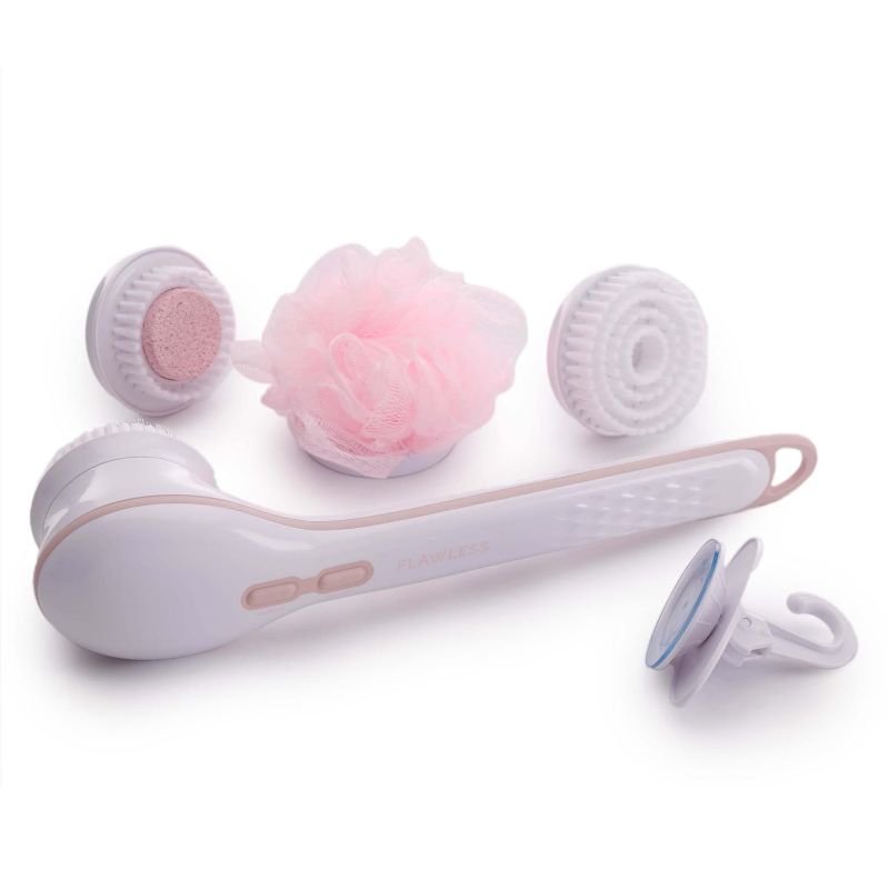 Photo 1 of Finishing Touch Flawless Cleanse Spa, Electric Body Brush- with 3 Multi-Purpose Cleansing Heads for a Full Body Spa Experience
