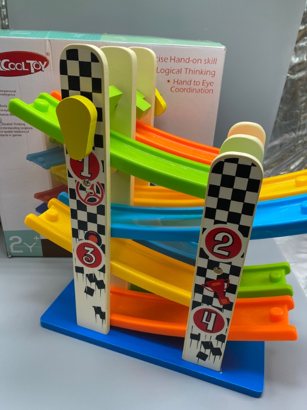 Photo 3 of 8 Ramp Race - Wooden Toy 
