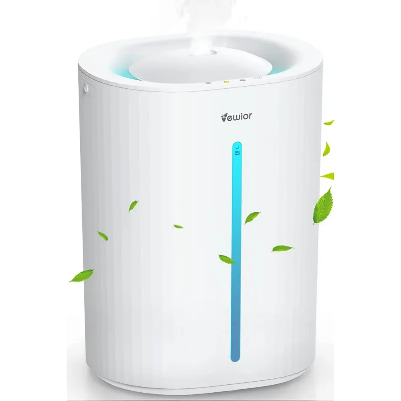 Photo 1 of Humidifier for Bedroom Large Room -VEWIOR Top Fill Cool Mist Humidifiers for Baby Nursery, Plants, Home, 6.5L Ultrasonic Humidifier Diffuser No Leak, Easy to Clean, Super Quiet(Shipment from FBA)
