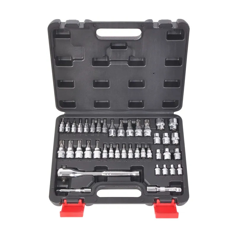 Photo 1 of WINMAX 42 Pieces Ratchet Wrench Set Torx / Hex Bit Sockets SAE and Metric Size Tool Set
