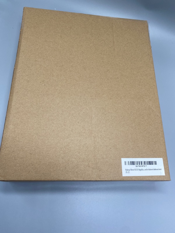 Photo 1 of Wall Mounted Bathroom Makeup & Shaving Mirror, Double Sided 5X & 1X Magnification