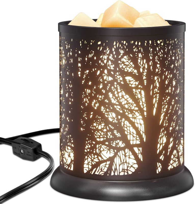 Photo 1 of Wax Melt Warmer Forest Metal Wax Burner with 2 Edison Bulbs,Fall Wax Melt Warmer for Scented Wax,Electric Wax Melt Warmer, Safe Clean Heat Source for Home Fragrance Accessories
