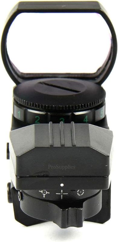 Photo 2 of Red and Green Reflex Sight with 4 Reticles, 3/8" Dovetail Mount for Airgun Airsoft and .22 RF
