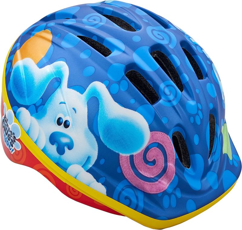 Photo 1 of AGES 3+ Nickelodeon Kids Paw Patrol and Blue's Clues & You Bike Toddler Helmet, Girls and Boys, Easy Adjust Dial Fit, Multi-Sport Helmet
