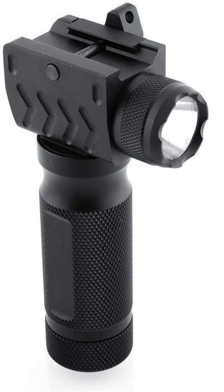 Photo 2 of Flashlight 20mm Hanging Strong LED Flashlight Grip Aluminum Alloy Flashlight for Hiking, Biking, Emergency
