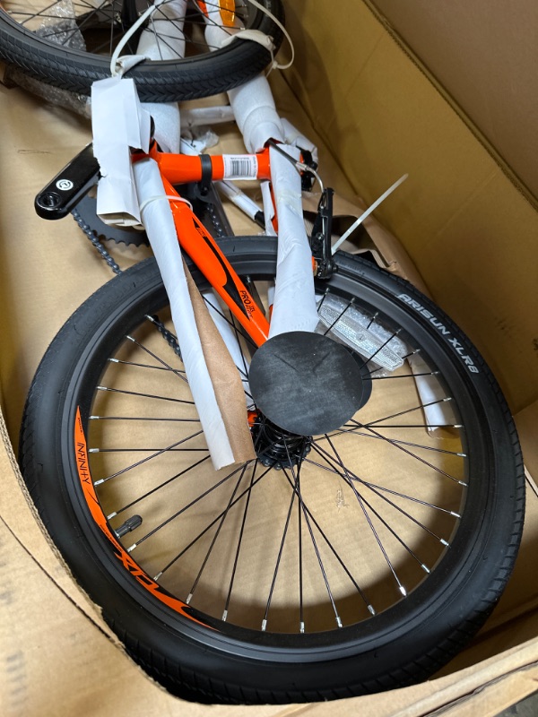 Photo 3 of Mongoose Title BMX Orange Elite Pro XL 20-Inch Wheels