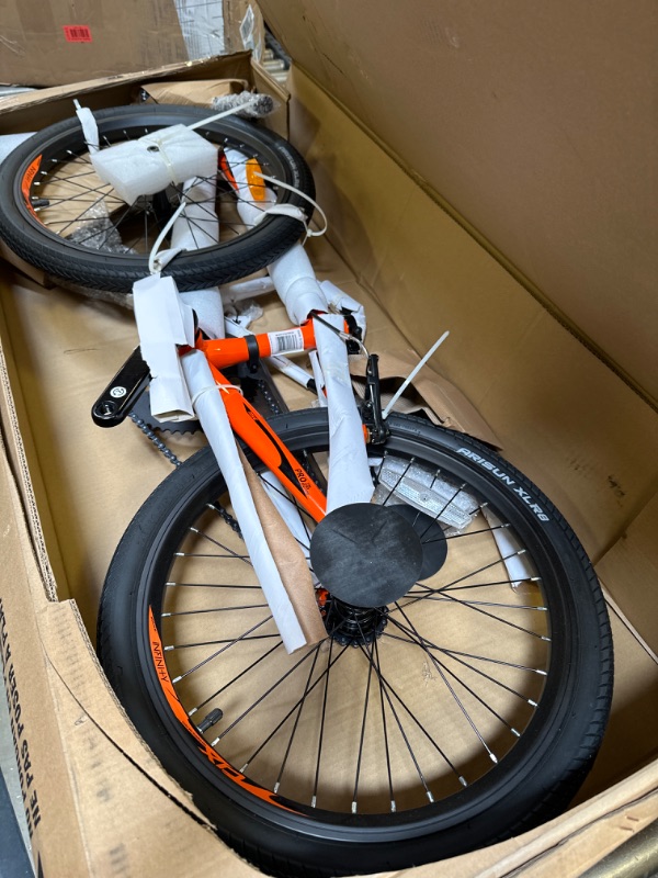 Photo 2 of Mongoose Title BMX Orange Elite Pro XL 20-Inch Wheels