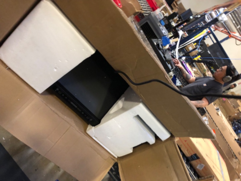 Photo 1 of IKTCH 30 inch Black Wall Mount Range Hood, 900 CFM Ducted/Ductless Stainless Steel Vent Hood with Gesture Sensing & Touch Control Switch Panel, 2 Pcs Adjustable Lights(IKP02-30-BSS) Black 30''