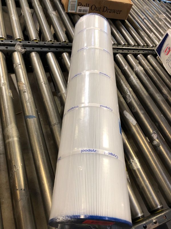 Photo 1 of Cryspool® 07112 Filter Compatible with Clean and Clear Plus 520, CCP520, PCC130, R173578, 178585, 817-0143, C-7472, FC-1978, 4×125 Sq. Ft Pool Filter Cartridge