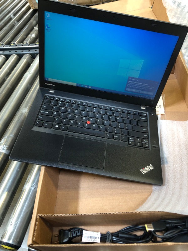 Photo 2 of Lenovo Thinkpad T440 Ultrabook, 14 Inch Display, Intel Core 4th Gen i5-4300U 1.9GHz, 8GB RAM, 500GB, USB 3.0, WiFi, Windows 10 Professional (Renewed)