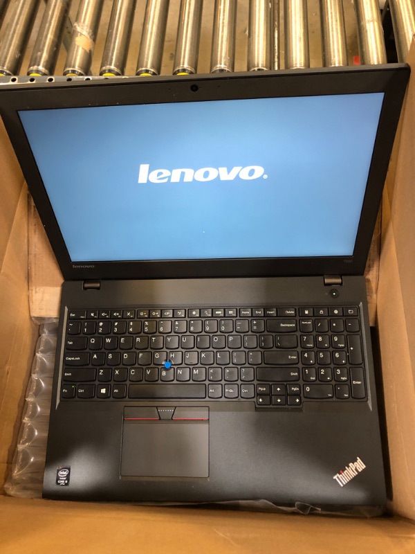 Photo 2 of Lenovo ThinkPad T550 Professional Ultrabook Laptop - Windows 10 Pro - Intel Core i7-5600U, 16GB RAM, 256GB SSD, AC-WiFi, 15.6in FHD (1920x1080) Display (Renewed)