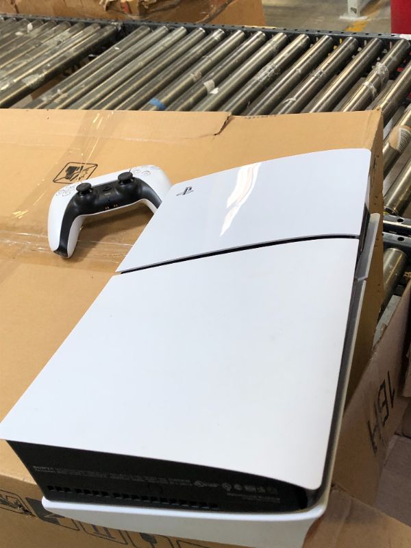 Photo 4 of PlayStation 5 Console - (slim)
DOES NOT COME WITH ANY CABLES, JUST CONSOLE AND ONE CONTROLLER
DOES NOT COME WITH ANY CABLES, JUST CONSOLE AND ONE CONTROLLER
DOES NOT COME WITH ANY CABLES, JUST CONSOLE AND ONE CONTROLLER